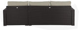 Serta Laguna Brown Resin Wicker Outdoor Patio Furniture Collection, Easy Assembly, Porch or Pool - Photo 9