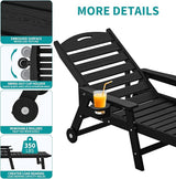 Plawdlik Oversized Patio Chaise Lounge - Photo 6