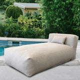 Dineli Modern ANNY-H Lounge Chair Outdoor Bed Lounger Outdoor Couch Sofa Comfy Patio Furniture Dense Foam Pool Loungers - Photo 1