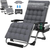 ZENPETIO Oversized Zero Gravity Chair, 33In XXL Zero Gravity Recliner Lounge Chair - Photo 1