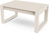 POLYWOOD® Edge Coffee Table, Sand