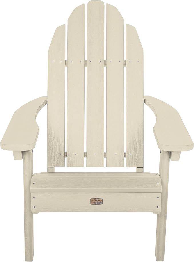 Elk Outdoors The Essential Adirondack Chair, Whitewash
