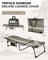 KingCamp Tanning Chair with Face Hole - Photo 3