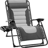 Best Choice Products Oversized Padded Zero Gravity Chair, Folding Outdoor Patio Recliner - Photo 1