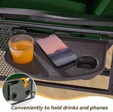 3 in 1 Outdoor Porch Swing with Canopy, 3 Seat Outdoor Swing for Adults, Patio Swing Chair with Thickened Cushions - Photo 7