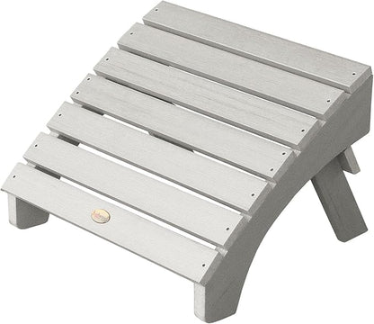 Highwood AD-OTL1-HGR Adirondack Folding Ottoman, Harbor Gray