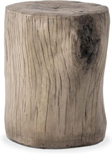 HOMPUS Concrete Outdoor Side TableSet of 2 - Photo 8