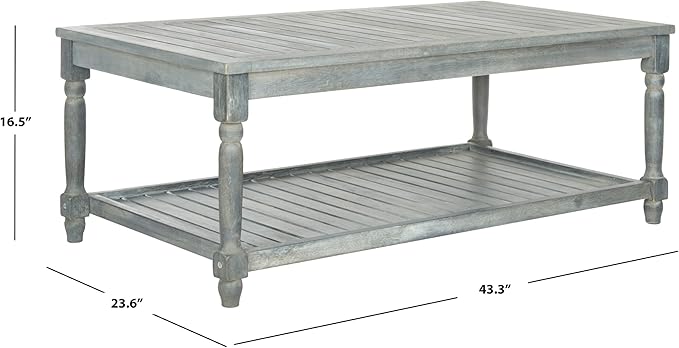Safavieh Outdoor Collection Oakley Coffee Table - Photo 7