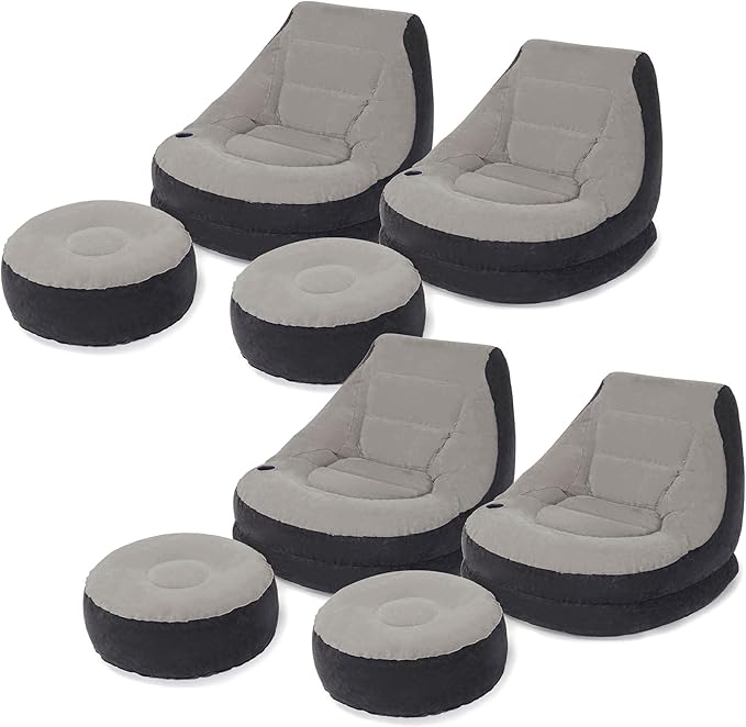 Intex Inflatable Ultra Lounge with Ottoman