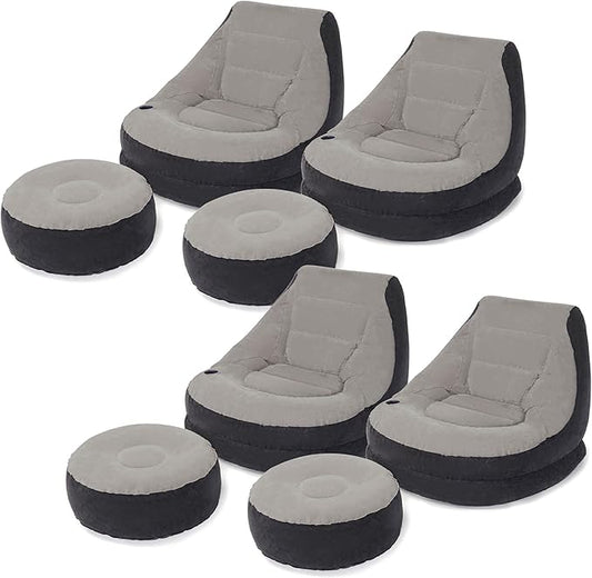 Intex Inflatable Ultra Lounge with Ottoman