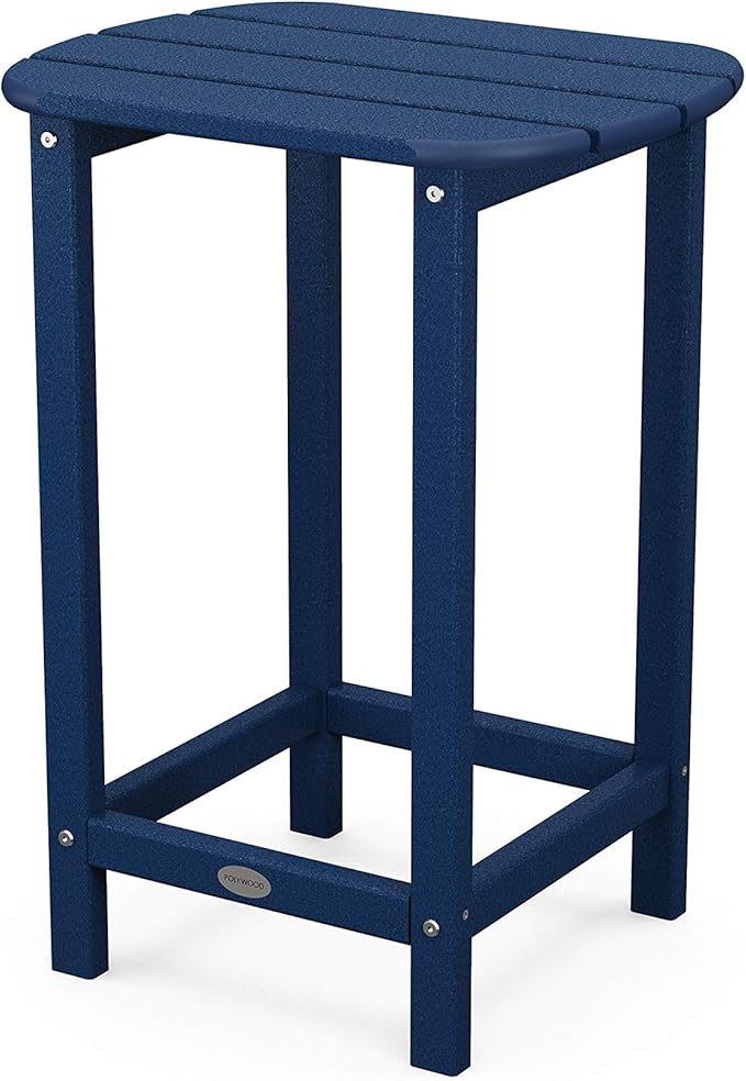 South Beach 26" Counter Side Table (Navy) - Photo 1