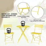 CABIHOME Outdoor Metal Sculpture Garden Chair, Decorative & Functional Resting Seating, Iron Construction - Photo 3