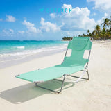 Ostrich the Original Chaise 72 x 22 Inch Lounge Portable Reclining Lounger, Outdoor Patio, Beach, Lawn, Camping - Photo 1