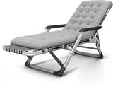 Lounge Chair Oversized Zero Gravity Recliner Chair Adjustable Camping Lawn Chair Padded Seat Folding Reclining for - Photo 1