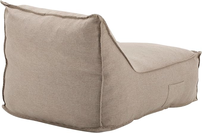 Christopher Knight Home Venny 48" L Outdoor Bean Bag Chair Set of 2, Fabric Bean Bag Chair for Adults and Kids - Photo 9
