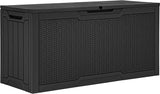 YITAHOME 80 Gallon Outdoor Storage Box, Large Water Resistant Resin Deck Box - Photo 1