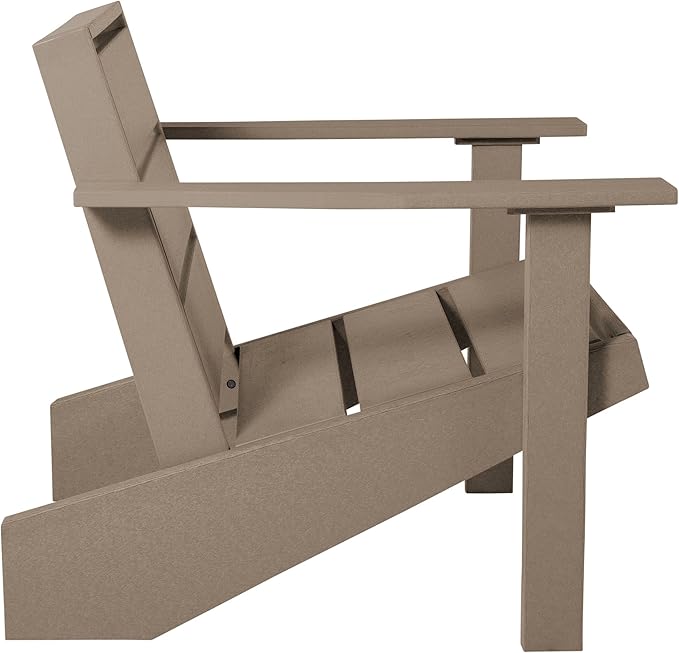 Haven Modern Adirondack Chair, Cabana Tan