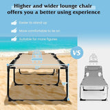 GYMAX Lounge Chair for Outside - Photo 4