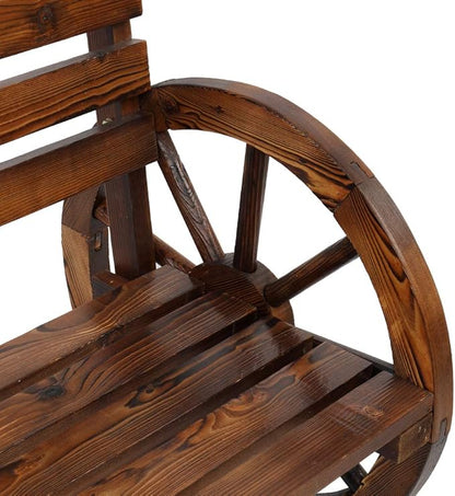 Outside Bench Seats Chair Patio Outdoor Garden Bench,Patio Park Bench, Front Porch Bench, Patio Porch Chair, Outdoor Patio Bench Chair, Loveseats Park Yard Furniture Decor Patio Bench for Front Porch