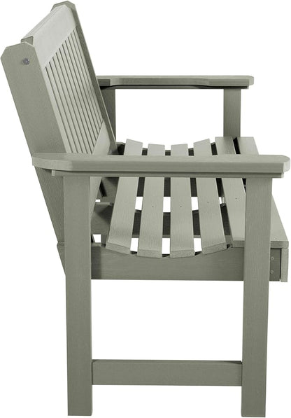 highwood Lehigh Garden Bench, 4 Feet, Eucalyptus