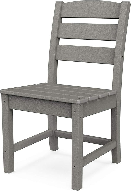 Polywood® Lakeside Dining Side Chair in Slate Grey
