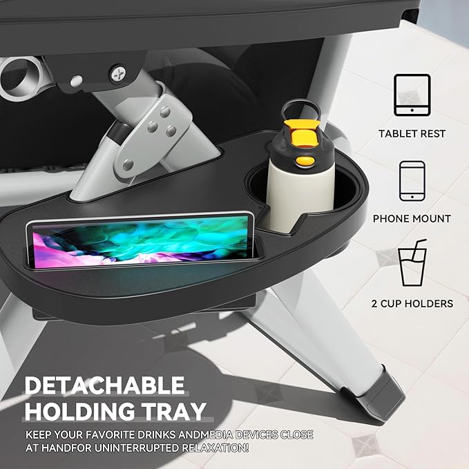 Zero Gravity Chair, Portable Outdoor Chair - Photo 6