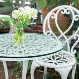 Dulles Glass 50 inch Round Glass Table Top - Tempered - 1/2" Thick Glass Surface, Safe Beveled Edge - Photo 6