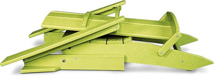 POLYWOOD® Modern Folding Adirondack in Lime