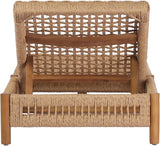 Christopher Knight Home Mercer Acacia Wood Chaise Lounge Chair Outdoor Set of 2 - Photo 8