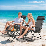 Magshion Folding Zero Gravity Chairs Set of 2, Outdoor Reclining Camping Chairs - Photo 4