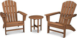 POLYWOOD Nautical 3-Piece Adirondack Chair Set - Photo 1