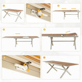 Grand patio Expandable Patio Dining Table - Photo 8