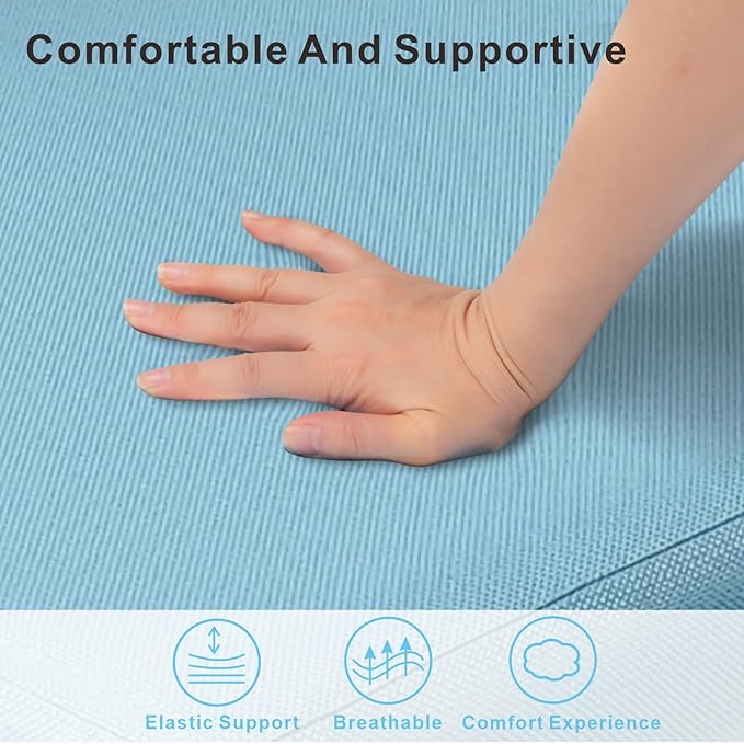 JMGBird Outdoor Chaise Lounge Cushion 70 * 22 * 4.5 Inch, Patio Chaise Lounge Chair Cushions Water-Repellent Foldable Pool Thick Lounge Cushions Outdoor Furniture
