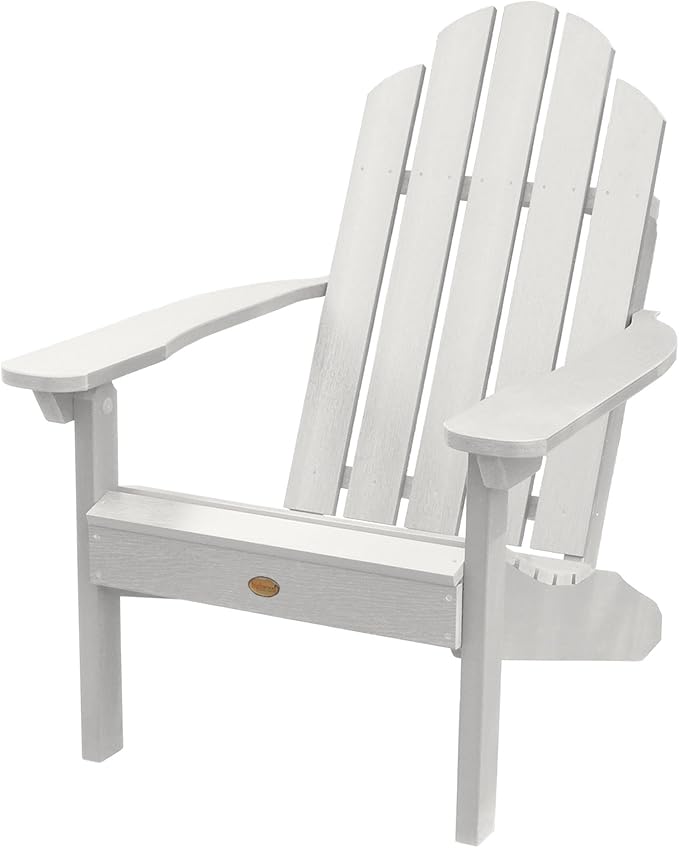 Highwood AD-CLAS1-WHE Classic Westport Adirondack Chair, White