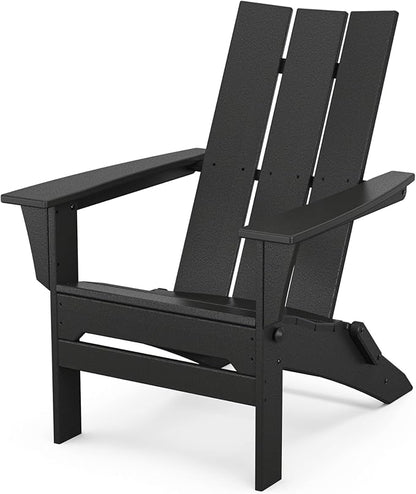 POLYWOOD Modern Folding Adirondack Chair