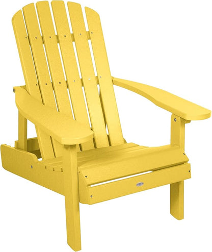Cape Folding and Reclining Adirondack Chair, Standard, Sunbeam Yellow