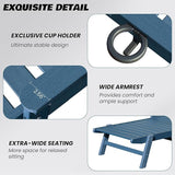 Domi Outdoor Chaise Lounge Chairs Set of 4 - Photo 6