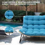 Crestlive Products Outdoor Loveseat 2PCS, Patio Conversation Set - Photo 3