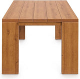 Modway Tahoe Acacia Wood Outdoor Patio Side Table in Natural - Ideal as Perfect Porch Furniture or Square Accent Table - Photo 5