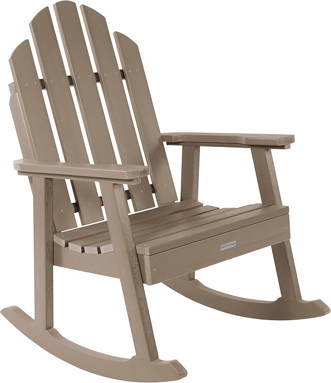 Highwood Classic Westport Garden Rocking Chair, Woodland Brown