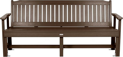 Sequoia Professional CM-BENSQ62-ACE Commercial Grade Exeter 6 Foot Garden Bench, Weathered Acorn