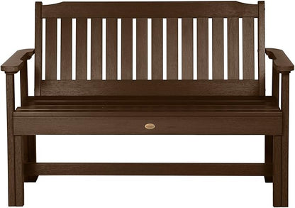 Sequoia Professional CM-BENSQ42-ACE Commercial Grade Exeter 4 Foot Garden Bench, Weathered Acorn
