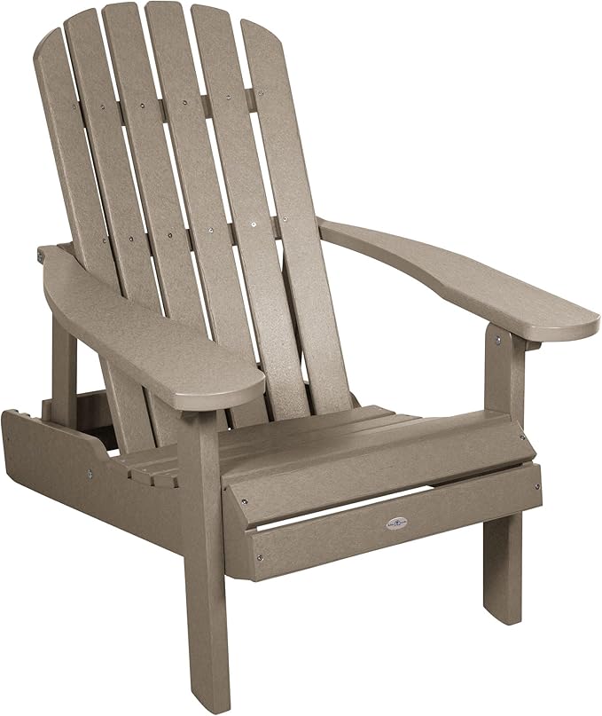 Cape Folding and Reclining Adirondack Chair, Standard, Cabana Tan
