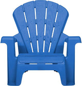 Little Tikes Kids Garden Chair 2 Pack in Blue, Outdoor Toddler Activity Adirondack Chairs for Picnic, Garden, Patio - Photo 3