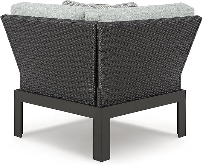 Signature Design by Ashley Beachloft Right-Arm Facing Casual 6-Piece Outdoor Sectional with Cushion and 6 Throw Pillows - Photo 10