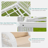 MEETWARM 3 Pieces Patio Conversation Set - Photo 6