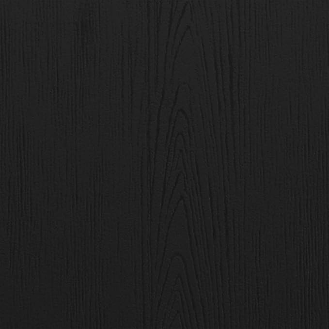Flash Furniture Sawyer Indoor/Outdoor Commercial Grade Adirondack Ottoman - Black All-Weather Adirondack Style Footrest