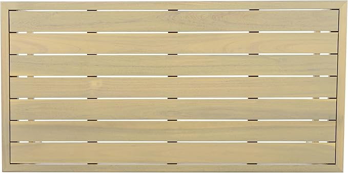 Christopher Knight Home Teras Patio Acacia Wood Coffee Table, Solid Wood Outdoor Table for Patio Furniture Set - Photo 6