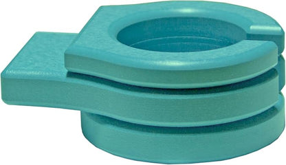 LuxCraft Adirondack Chair Cup Holder Attachment for Outdoor Lounge Furniture, Stationary Drink Holder for Swings, Gliders, Bench, Deck or Camping Chair - Amish Made in America (Aruba Blue)