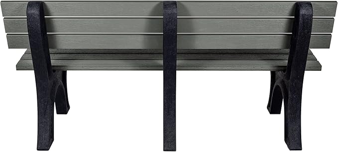 Sequoia Professional Aurora Park Bench, 6 ft, Coastal Teak
